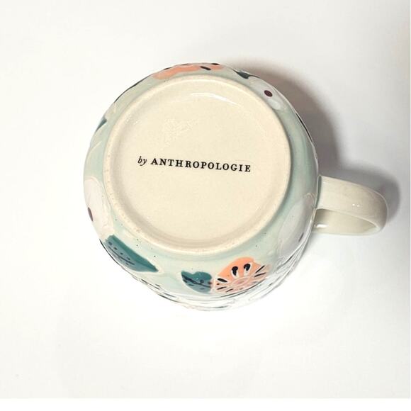 Anthropologie Mathilde Floral Coffee Tea Mug - Picture 6 of 8